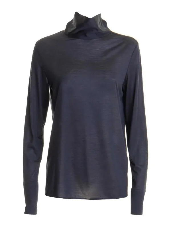 Fabiana Filippi Pull Col Rond - Noir | JED214F102D63900005146