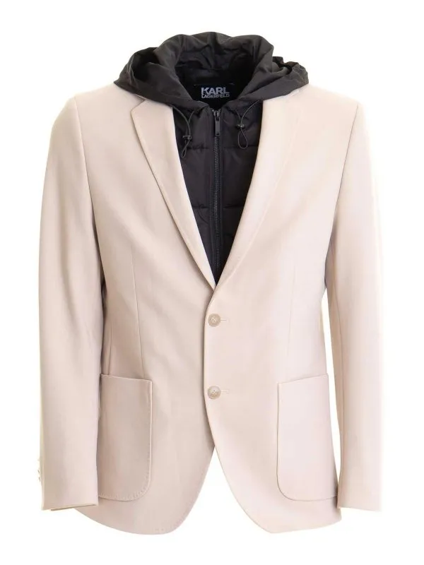 Karl Lagerfeld Veste Casual - Beige - Beige - Homme | 54403560