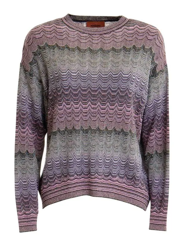 Missoni Pull Col Rond - Multicolore - Femme | DS24WN0PBK039ISM9G5