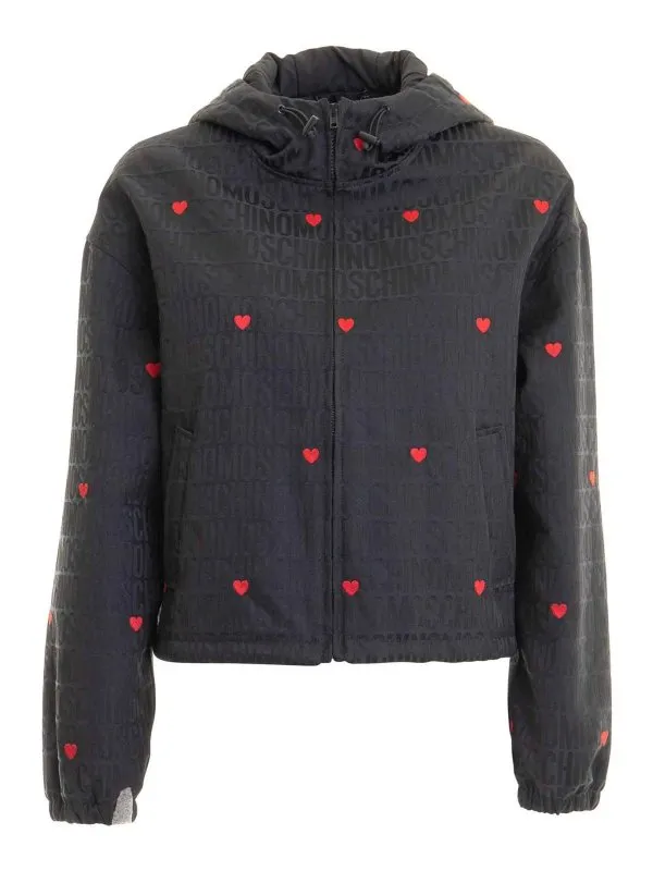 Moschino Veste Casual - Noir - Noir - Femme | 060977152555