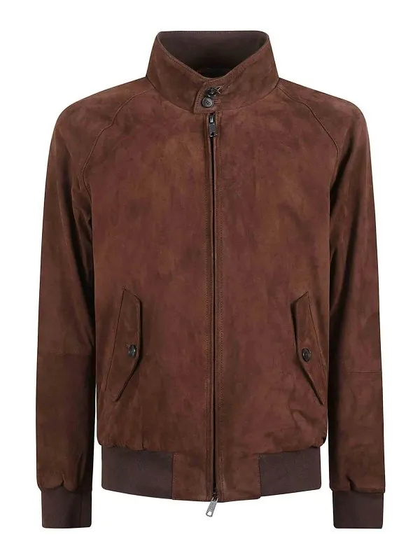 Baracuta Blouson En Cuir - Marron - Marron | BRCPS0939UT2623711