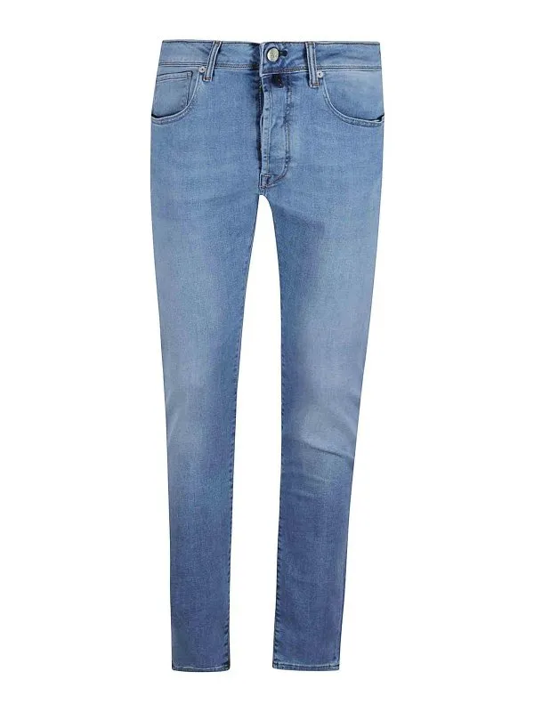 Incotex Blue Division Jean Droit - Délavé | BDPS000300918WASH