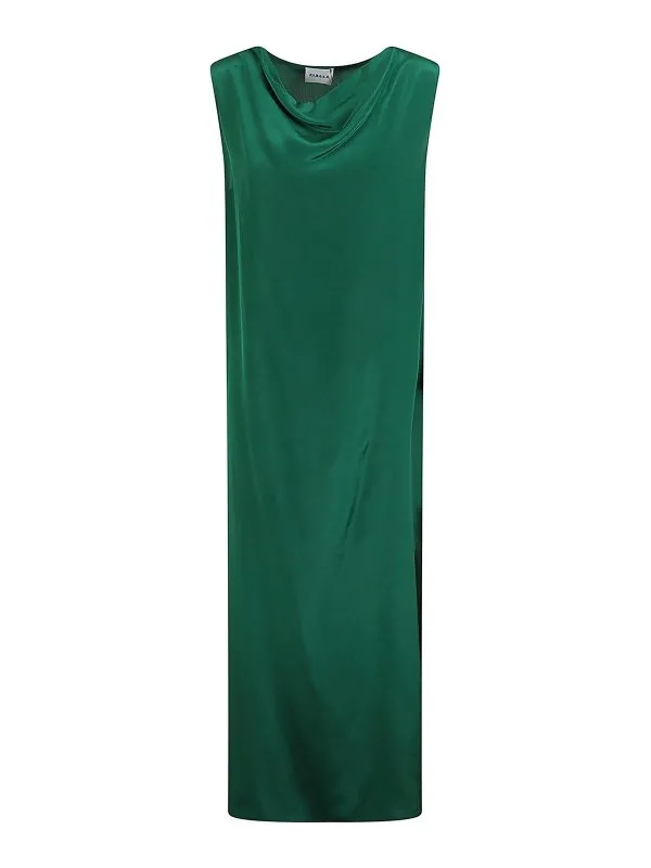 P.A.R.O.S.H. Robe De Soirée - Vert - Vert - Femme | D700560068