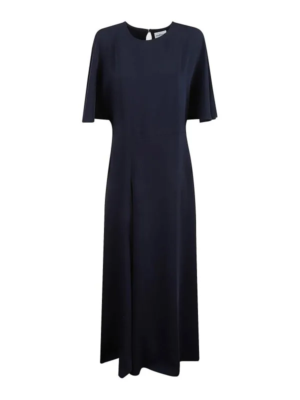 P.A.R.O.S.H. Robe Au Genou - Bleu - Bleu - Femme | D725498012