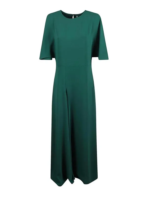 P.A.R.O.S.H. Robe Au Genou - Vert - Vert - Femme | D725498068