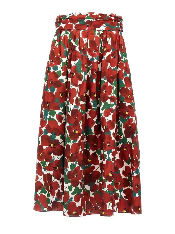 Carolina Herrera Jupe Midi - Multicolore - Femme | R2511N304MEC016
