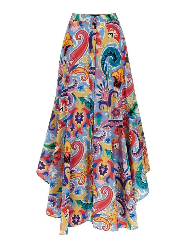 Etro Jupe Midi - Multicolore - Multicolore | WRFA010699SA5H9X0887