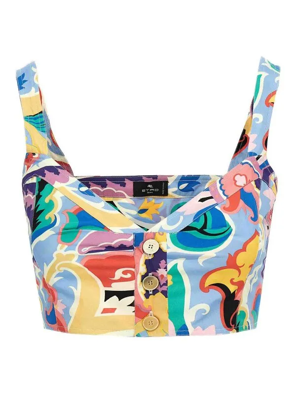 Etro Top - Multicolore - Multicolore - Femme | WRJA010199SA5H9X0887
