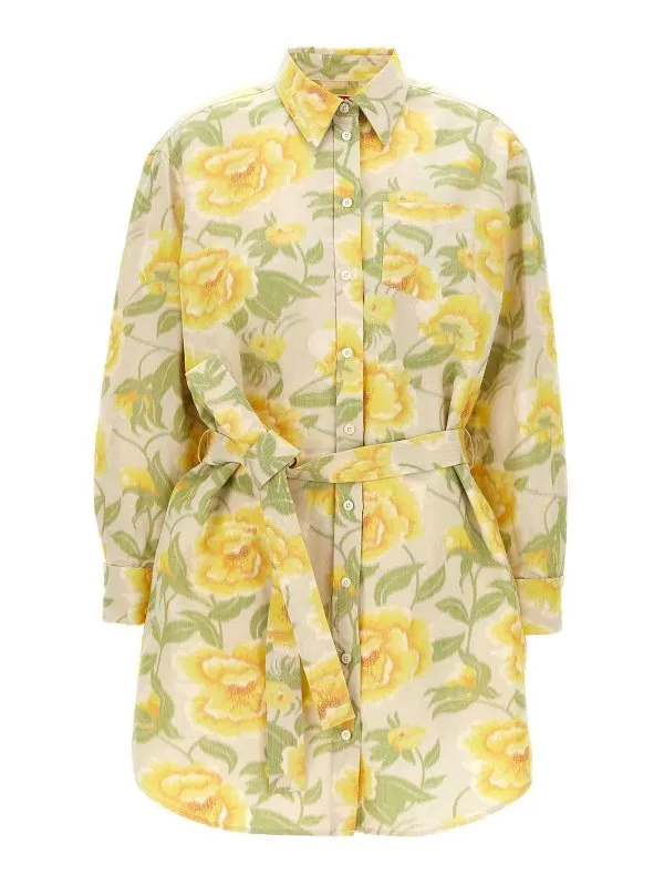 Kenzo Robe Au Genou - Multicolore - Multicolore | FF52RO4059O101