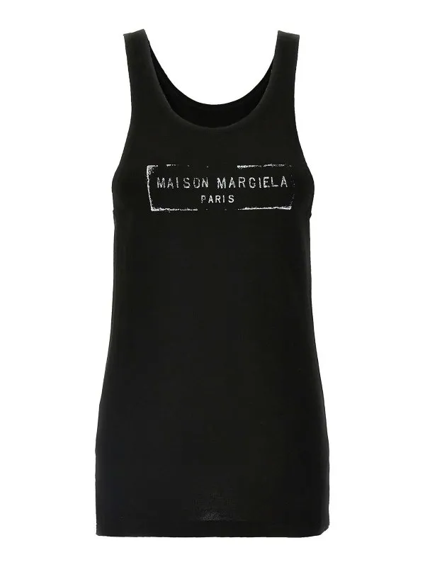 Maison Margiela Top - Noir - Noir - Femme | S51NL0048S24522900