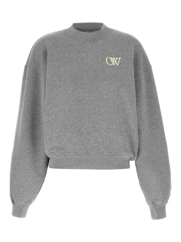 Off-White Sweat-Shirts - Ow - Gris | OWBA075S25FLE00405140514