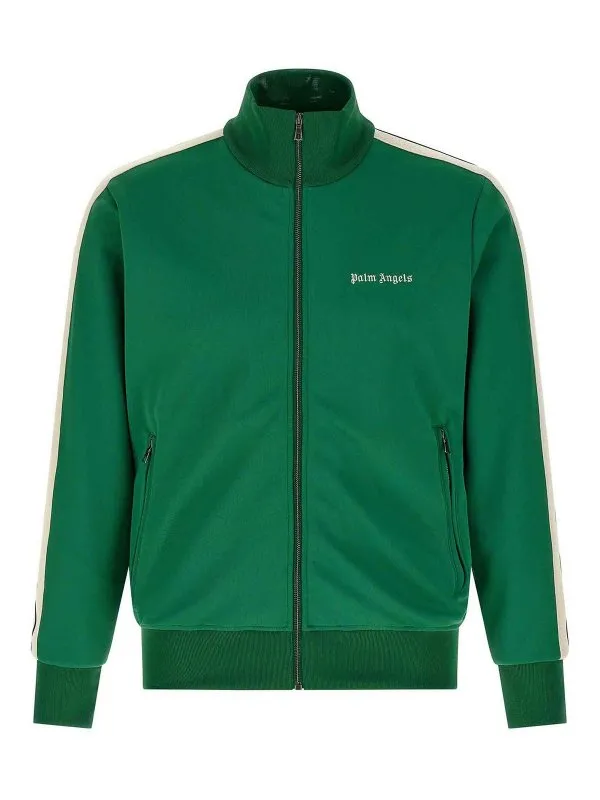 Palm Angels Sweat-Shirts - Vert - Vert | PMBD058S25FAB00157035703