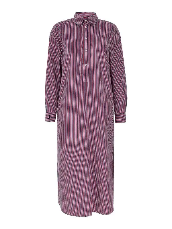 Polo Ralph Lauren Robe Au Genou - Multicolore | 211959914002
