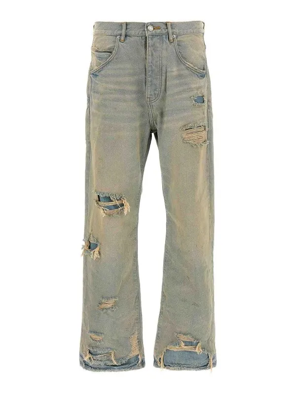 Purple Brand Jean Bootcut - Bleu Clair | P018VEDL225LTINDIGO