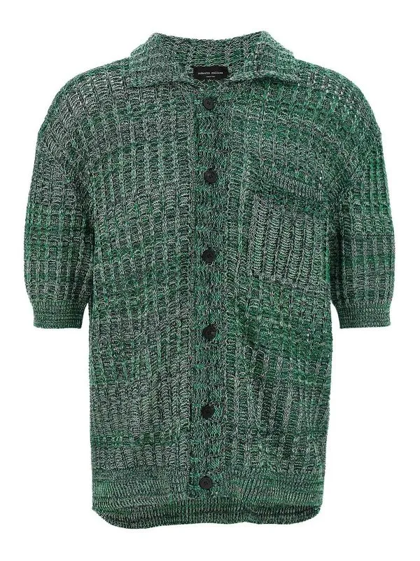 Roberto Collina Polo - Vert - Vert - Homme | RB27125RB2728