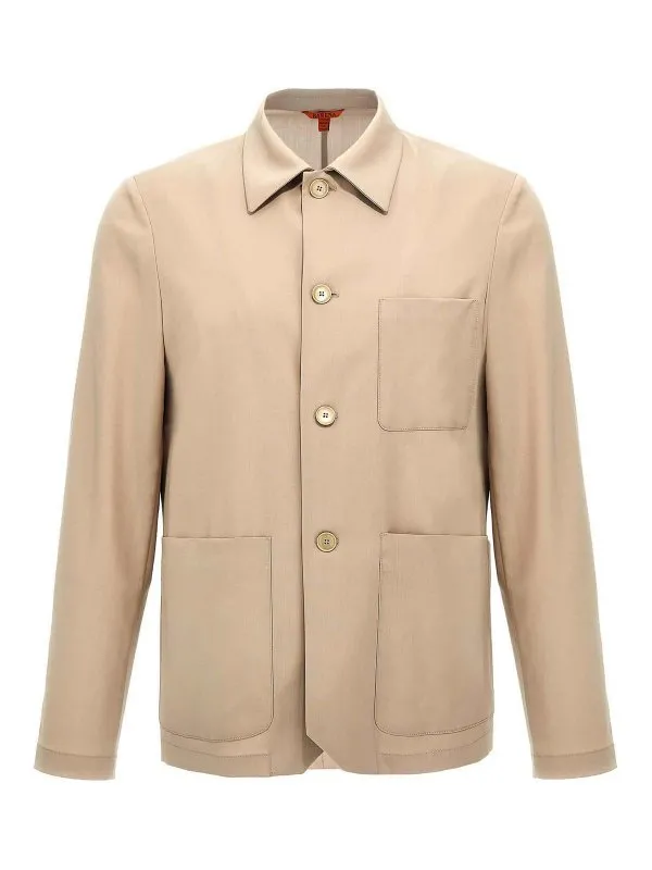 Barena Venezia Blouse - Beige - Beige - Homme | OSU50600478530