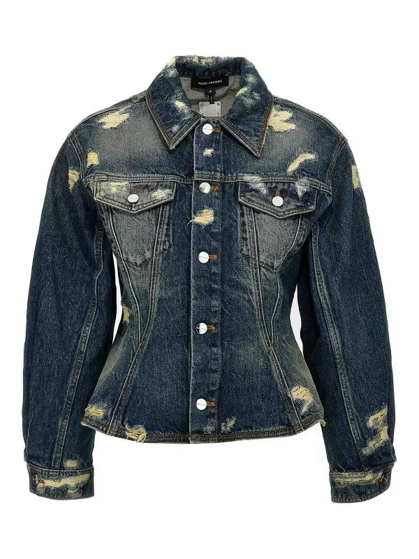 Marc Jacobs Veste En Jean - Bleu - Bleu - Femme | 2F4RJC002D15491