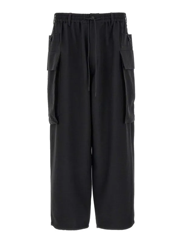 Y-3 Pantalons Décontractés - Noir - Noir - Homme | JN4908