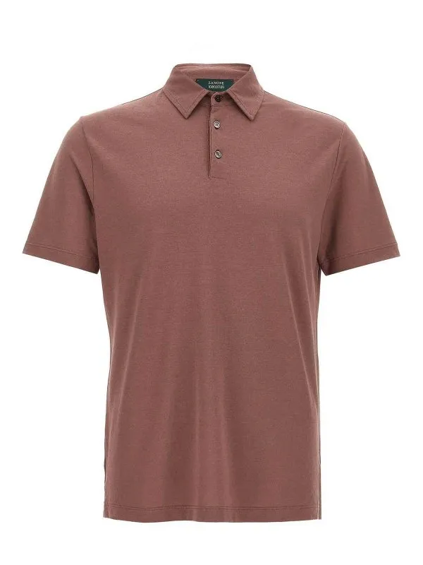 Zanone Polo - Marron - Marron - Homme | 815109ZG380Z5512