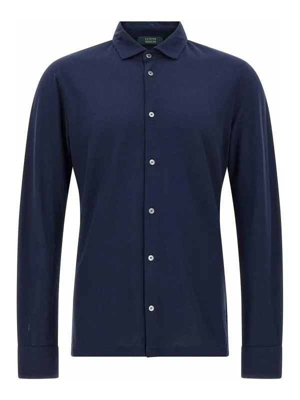 Zanone Chemise - Bleu - Bleu - Homme | 815137ZG380Z0178