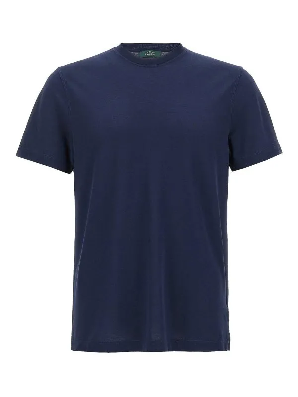 Zanone T-Shirt - Bleu - Bleu - Homme | 815194ZG380Z0178