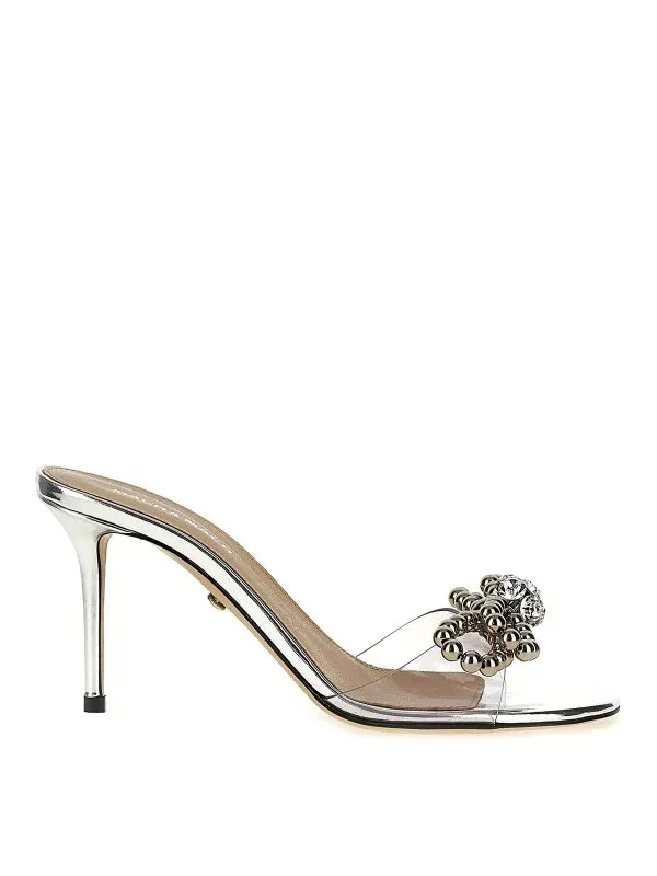 Mach & Mach Sandales - Argent - Argenté - Femme | R25S093585X02B32