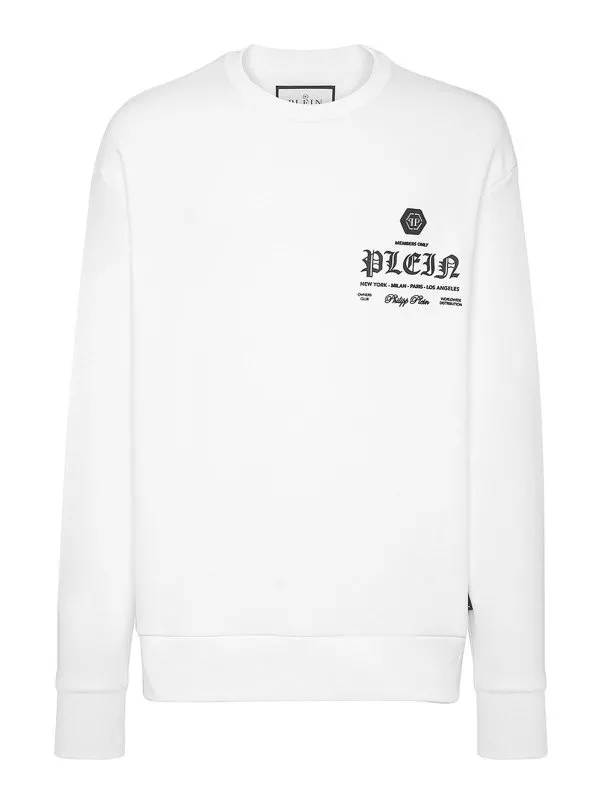Philipp Plein Sweat-Shirts - Blanc - Blanc | SADCMJO1193PJO002N