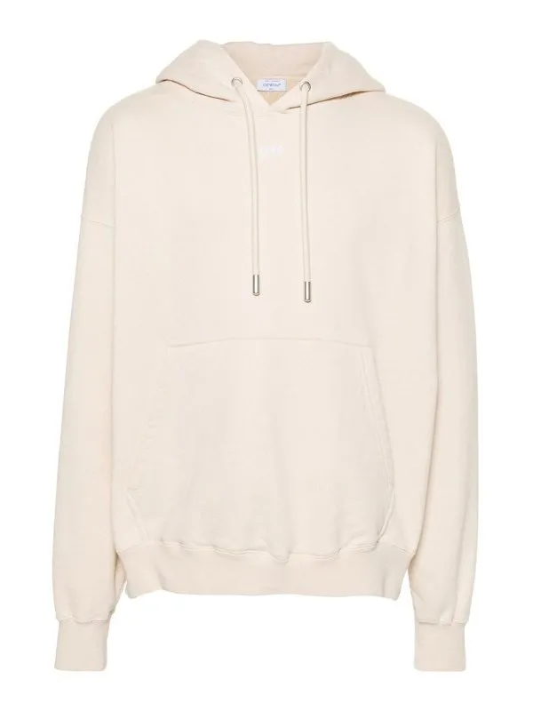 Off-White Sweat-Shirts - Beige - Beige | OMBB085S24FLE0050301