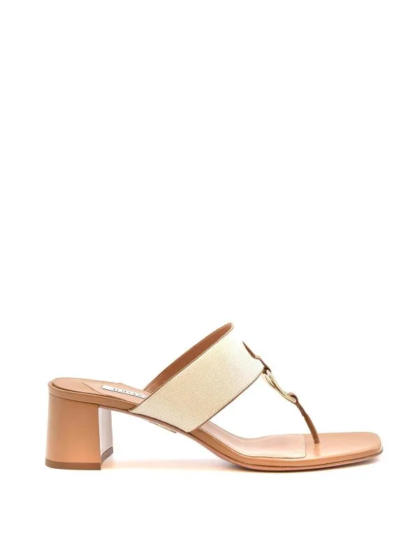 Aquazzura Sandales - Crème - Crème - Femme | RINMIDS1PGNOSH