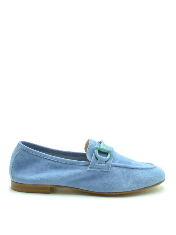 Belle Vie Mocassins - Bleu - Bleu - Femme | VIACOSTA | thebs.com