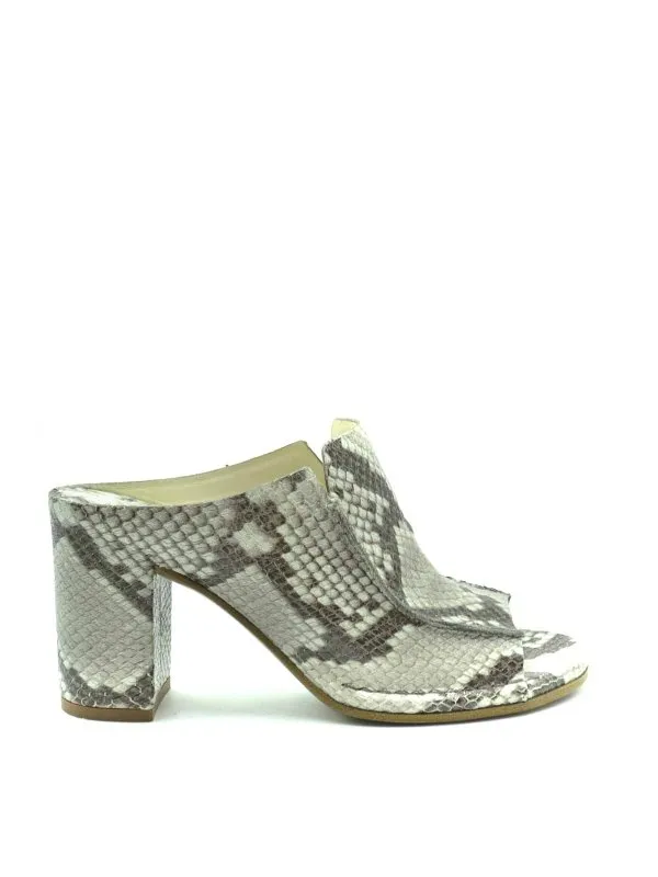 Fabrizio Del Carlo Mules - Gris - Gris - Femme | 10940SUMI