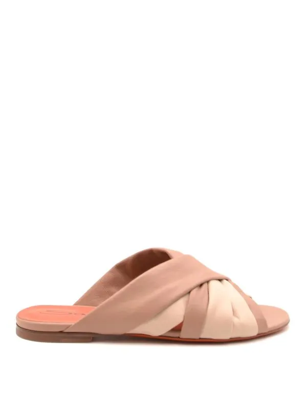 Santoni Sandales - Marron - Marron - Femme | WHBF58523HI1SSNBP25