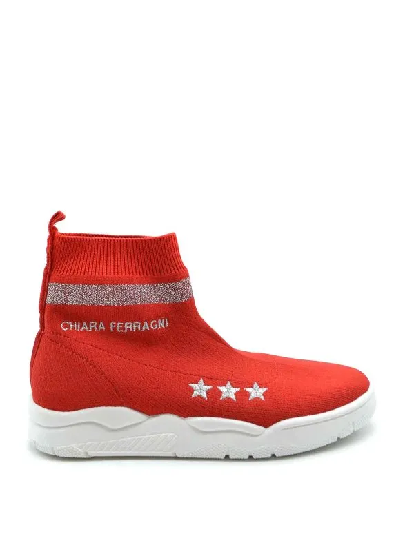 Chiara Ferragni Baskets - Rouge - Rouge - Femme | CF1947