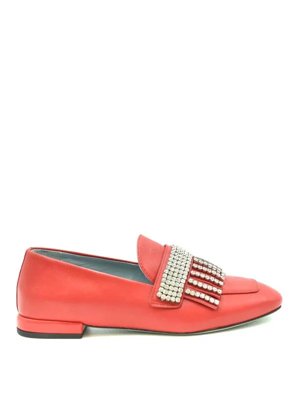 Chiara Ferragni Mocassins - Rouge - Rouge - Femme | CF2223
