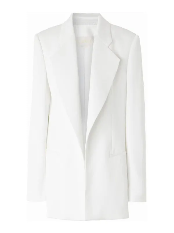 Genny Blazer - Blanc - Blanc - Femme | 78AJQ572N0071003