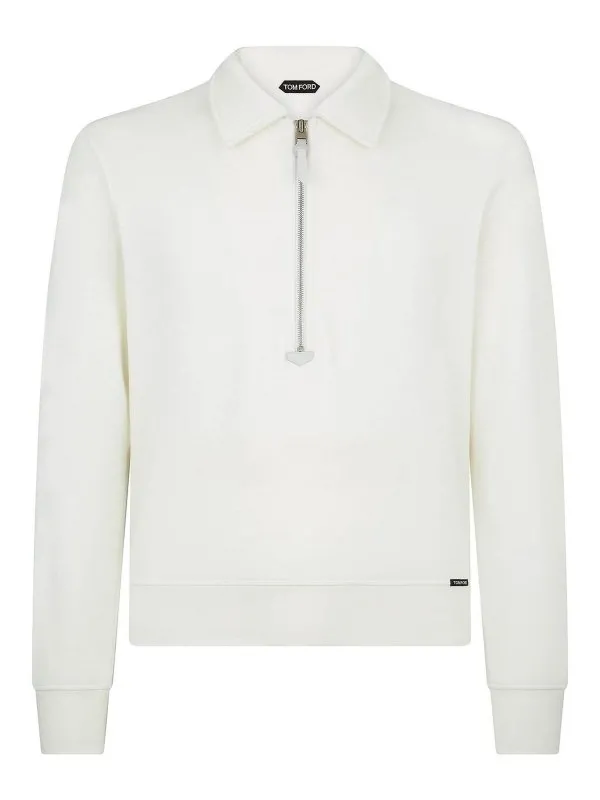 Tom Ford Chemise - Blanc - Blanc - Homme | JEL003JMC050S25AW002