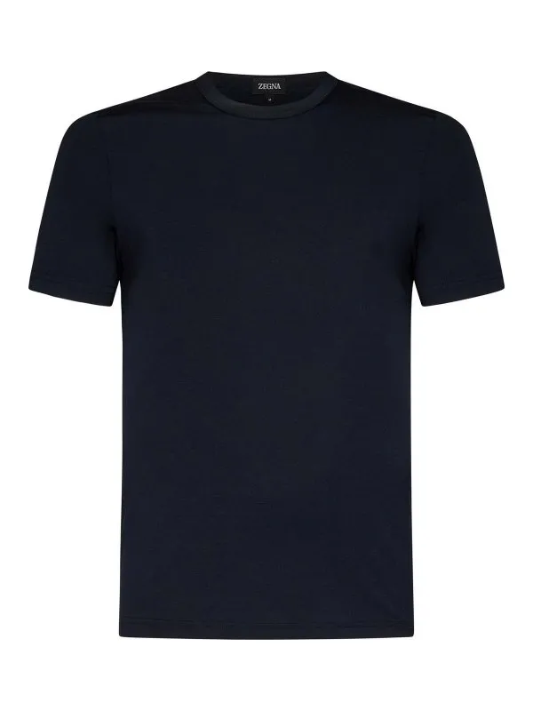 Zegna T-Shirt - Bleu - Bleu - Homme | N3M201810412 | thebs.com