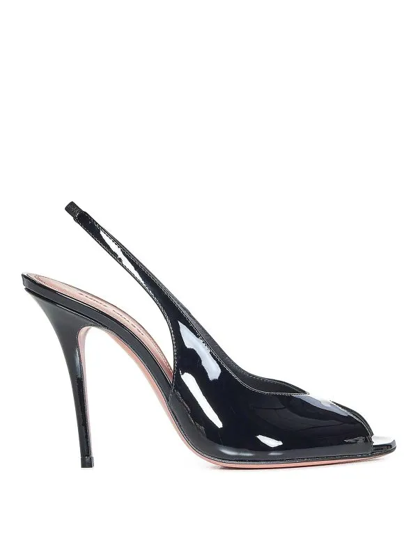 Amina Muaddi Chaussures À Talon - Noir | KRISTINASLING105BLACK