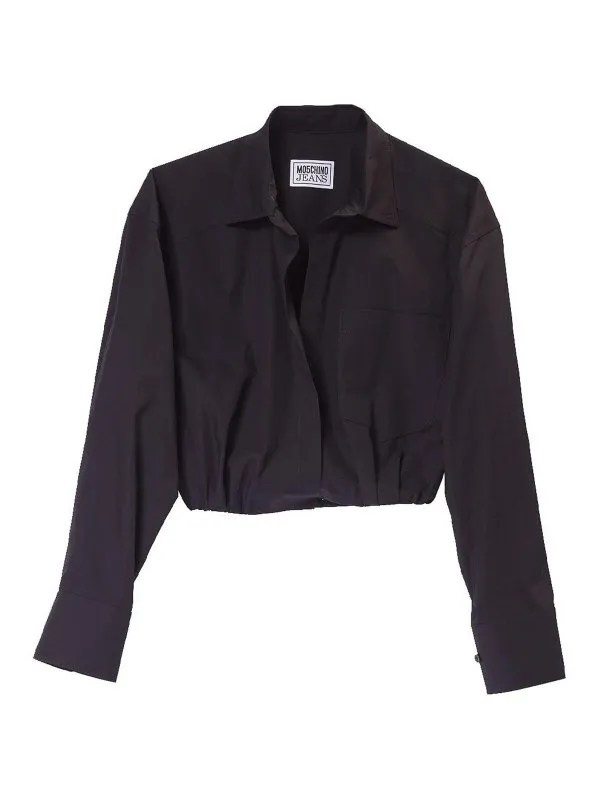 Moschino Jeans Chemise - Noir - Noir - Femme | 251K1020832270555