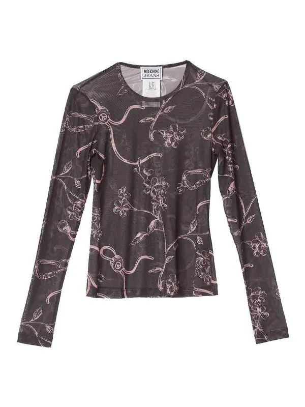 Moschino Jeans Pull Col Bateau - Noir - Noir | 251K1121532401555