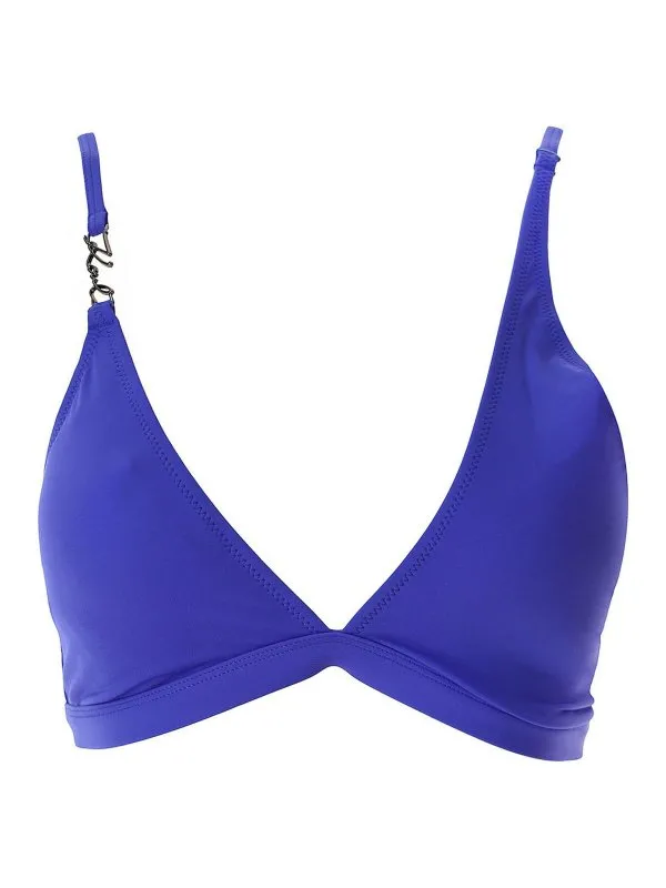 Karl Lagerfeld Top - Bleu - Bleu - Femme | 241W2201172