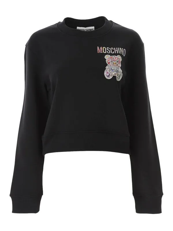 Moschino Sweat-Shirts - Noir - Noir - Femme | 74SB4BF8ZS792414