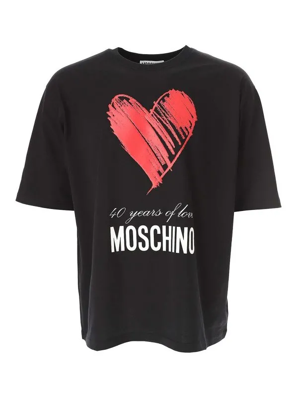 Moschino T-Shirt - Noir - Noir - Homme | 77522411555 | thebs.com