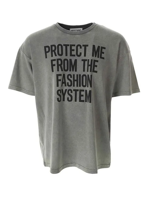 Moschino T-Shirt - Gris - Gris - Homme | 77922421888