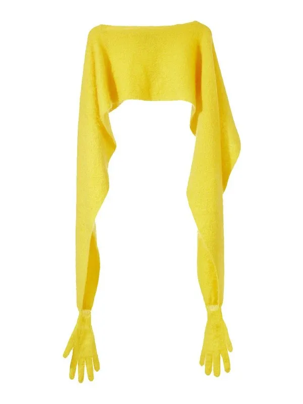Moschino Gants - Jaune - Jaune - Femme | 100143A0R6P31Q