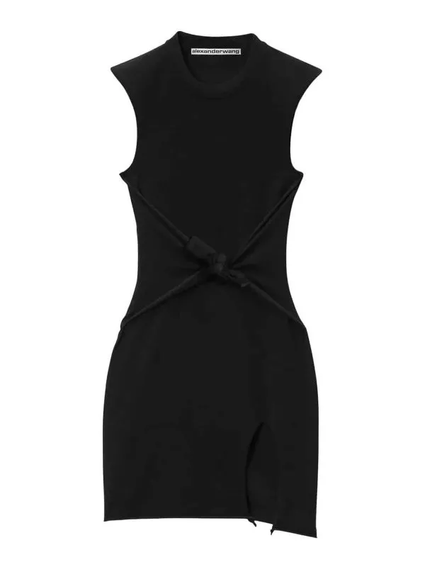 Alexander Wang Robe Courte - Noir - Noir - Femme | 1KC2256051001