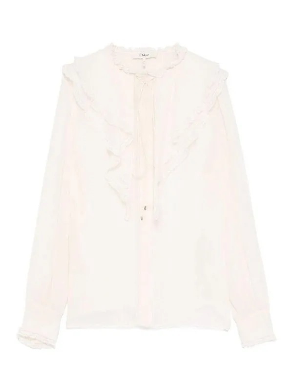 Chloe' Chemise - Blanc - Blanc - Femme | 25SHT24335115