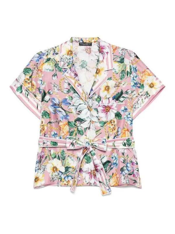 Dolce & Gabbana Chemise - Rose - Rose - Femme | F5G67THI1WAHF5JC