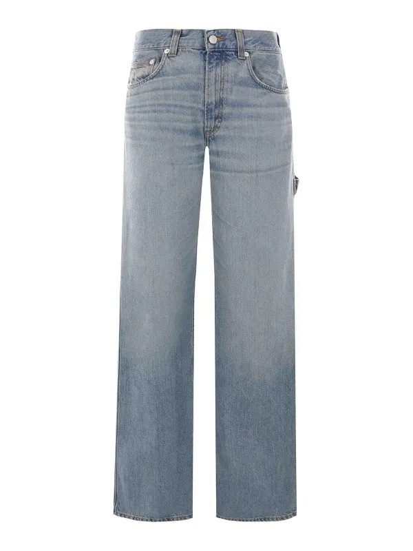 Haikure Jean Droit - Bleu - Bleu - Femme | HEW03300DF144LL0876