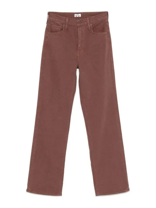 Mother Jean Droit - Rouge Brun - Rouge Brun - Femme | 10847413RTB
